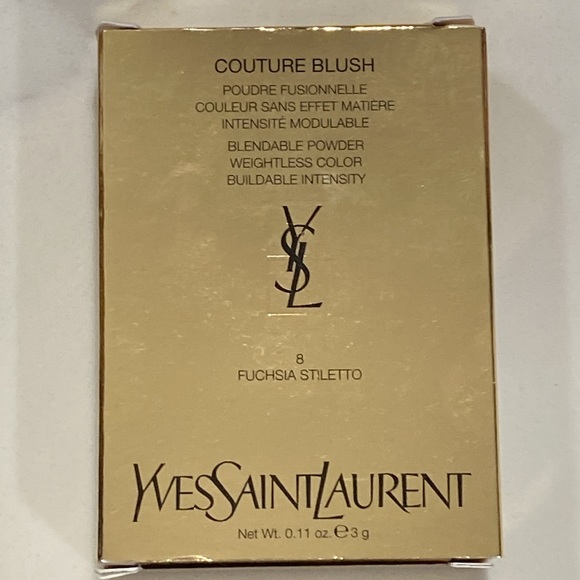 NIB YSL Couture Blush in shade 08 Fuchsia Stiletto - Picture 3 of 4